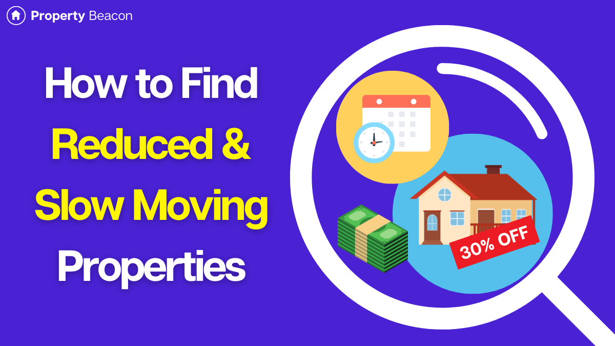 how to find reduced and slow moving properties on Rightmove